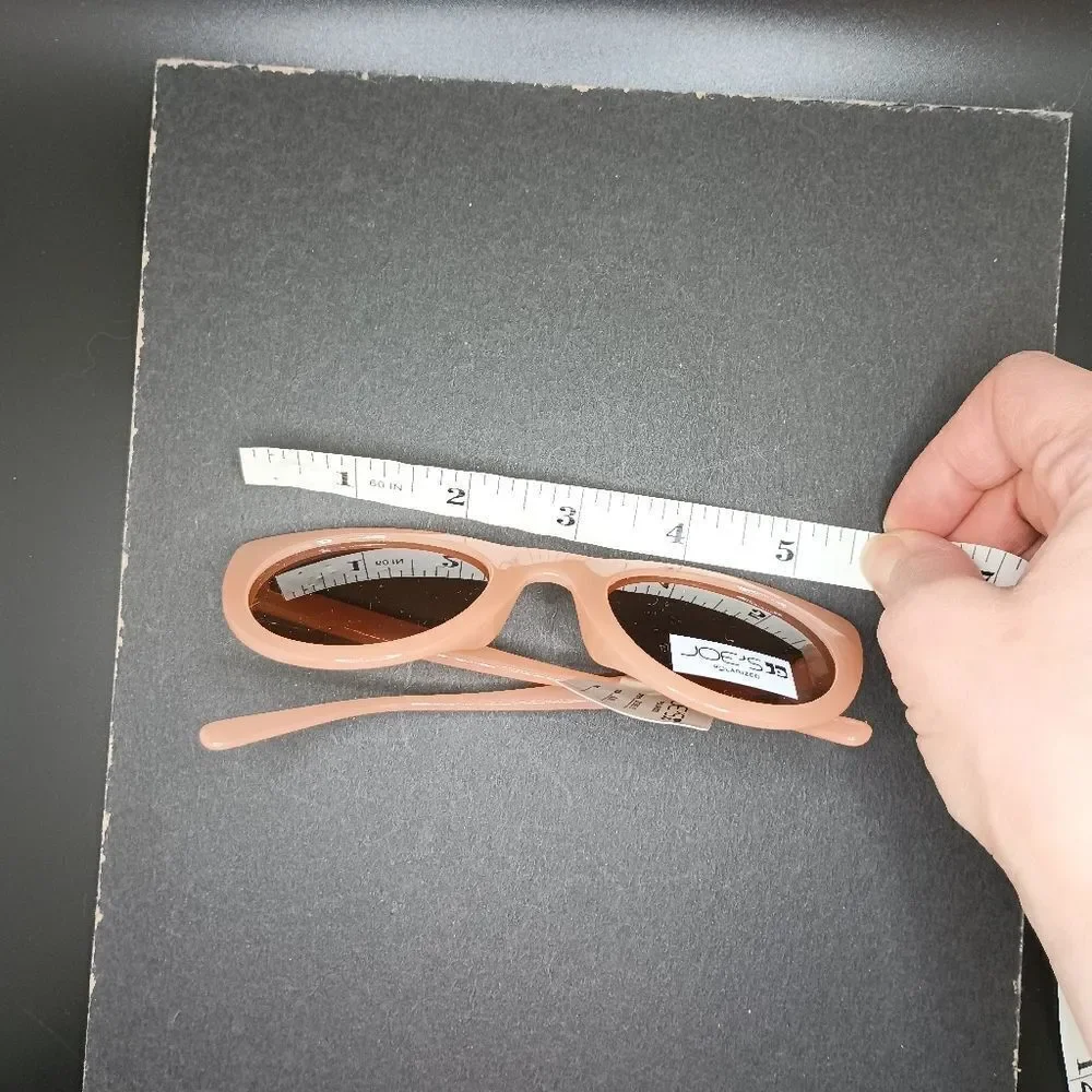 Rose Colored Lenses cat eye polarized sunglasses with case